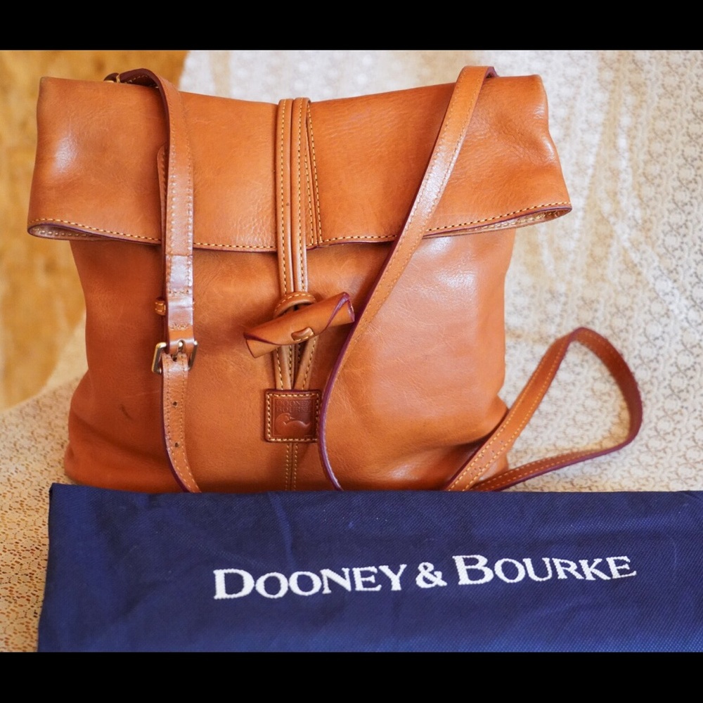 Dooney & Bourke Florentine Leather Toggle Crossbdy
